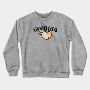 Georgia Peach Crewneck Sweatshirt